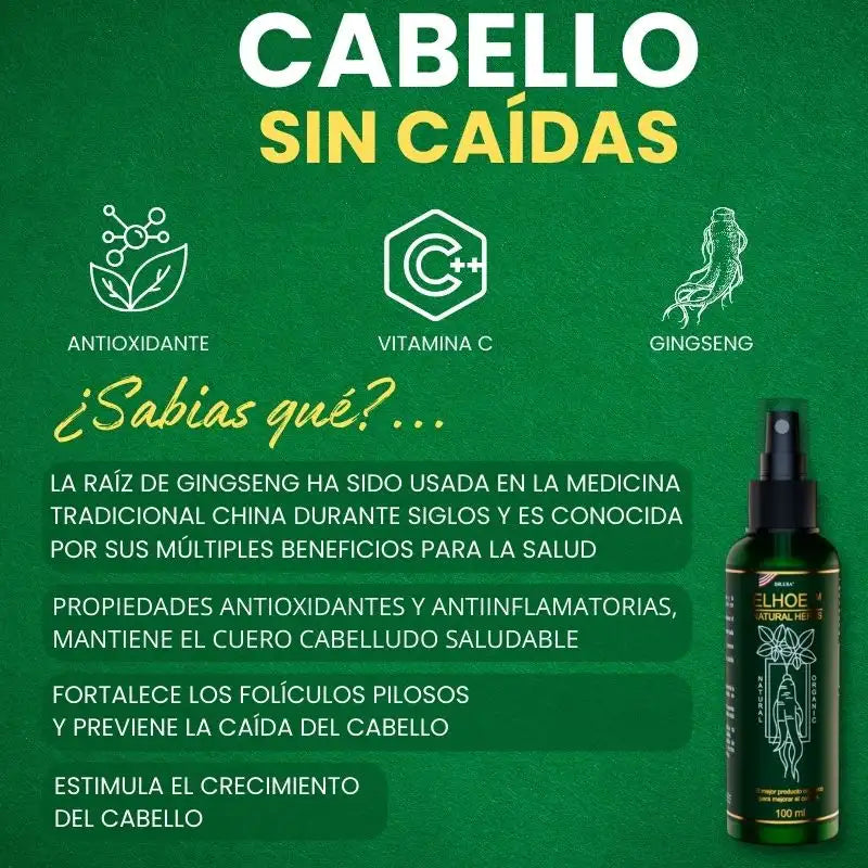 ELHOE TÓNICO PARA CRECIMIENTO DEL CABELLO