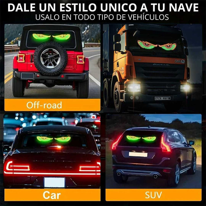 OJOS DEL DIABLO PARA AUTOS