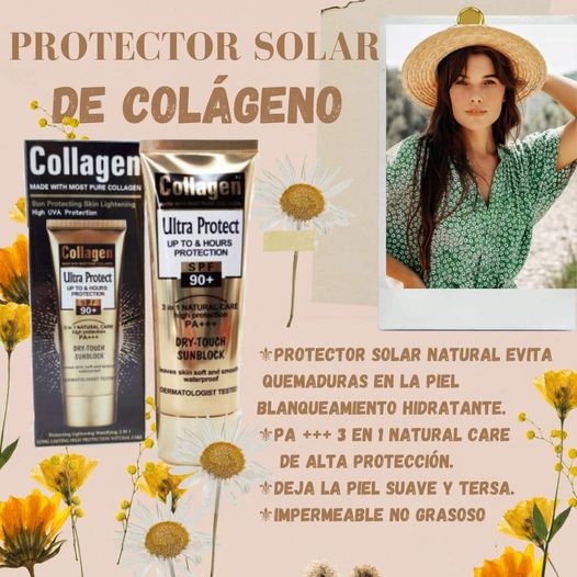 PROTECTOR SOLAR CON COLAGENO ULTRA