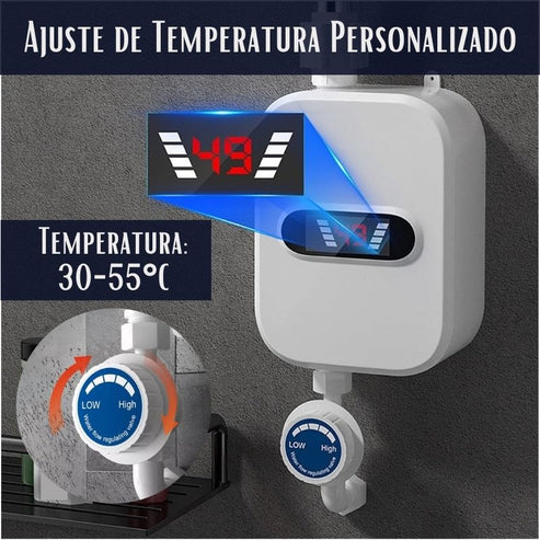 DUCHA CALENTADOR DE AGUA PORTATIL 110V