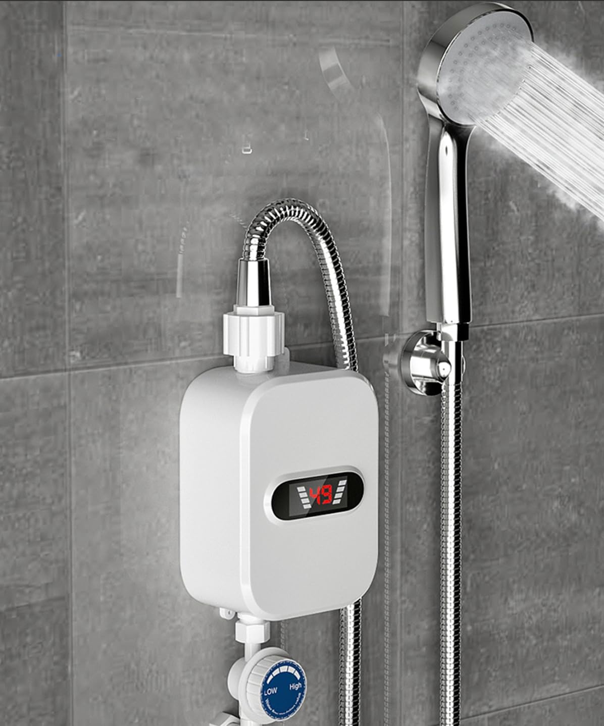 DUCHA CALENTADOR DE AGUA PORTATIL 110V