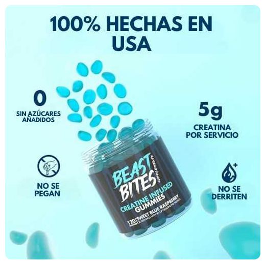 GOMITAS DE CREATINA BEAST BITES