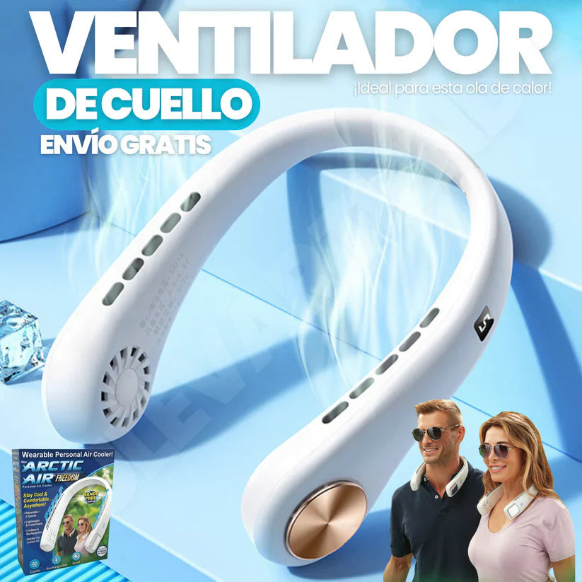 Super Ventilador de Cuello Portátil
