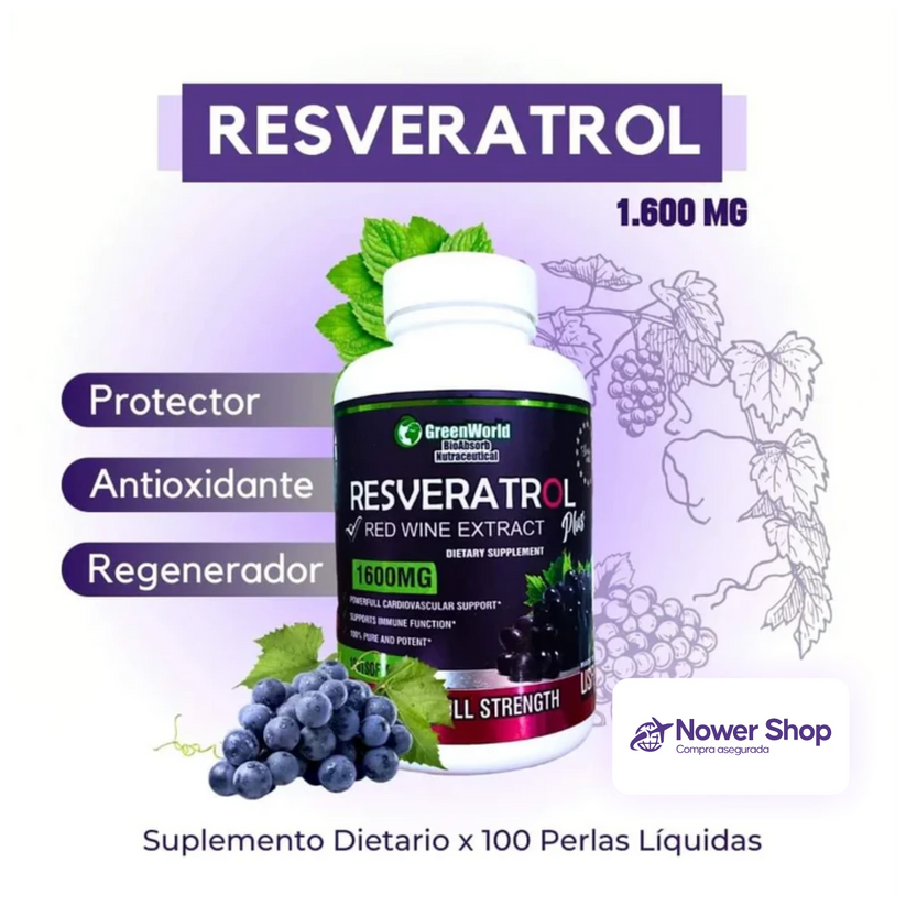 RESVERATROL VUELVE A TUS MEJORES AÑOS