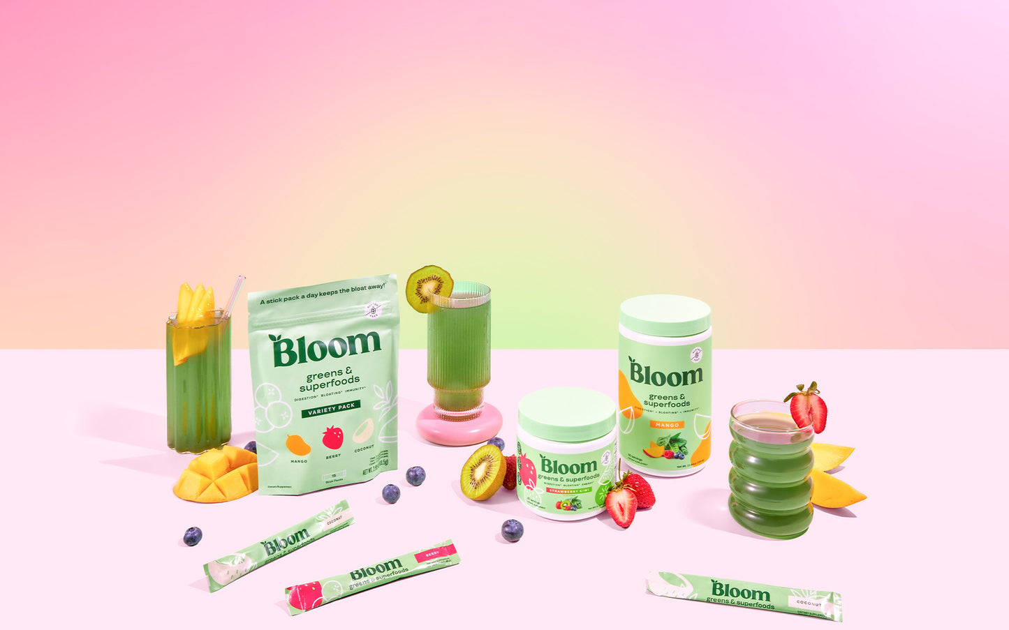 Bloom Greens & Superfoods Bienestar diario🌿