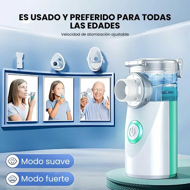 NEBULIZADOR PORTATIL RESPIR AIR PRO