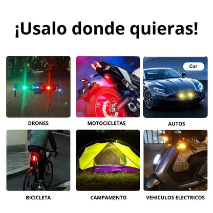 3X1 RIDEPRO LUCES DE ALTA VSSIBILIDAD