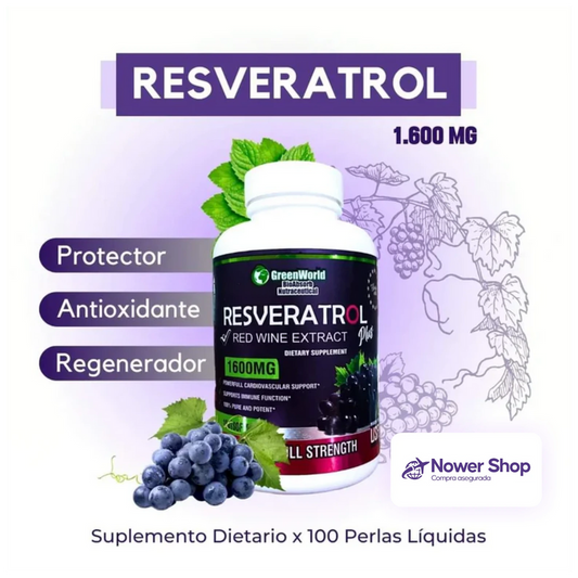 RESVERATROL VUELVE A TUS MEJORES AÑOS